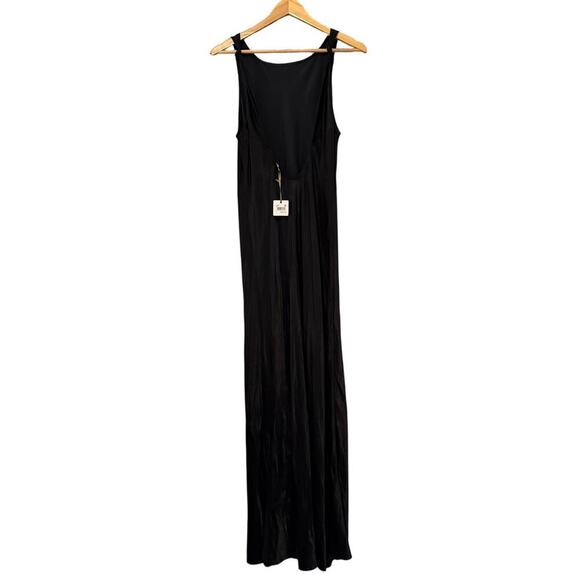 new Splendid x Rachel Love Boatneck Maxi Dress in Black, Large. Quiet Luxury. - Picture 5 of 11